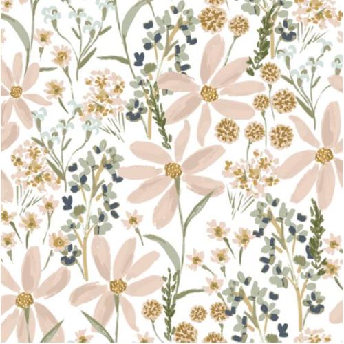 greenery crib sheets