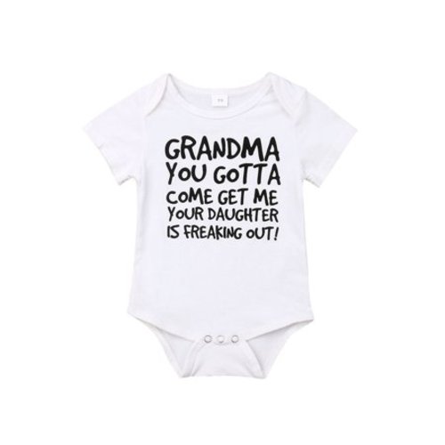 Autism Love Baby Newborn Infant Creeper Short-Sleeve Onesie Romper Jumpsuit