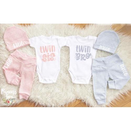 twin baby girl coming home outfits