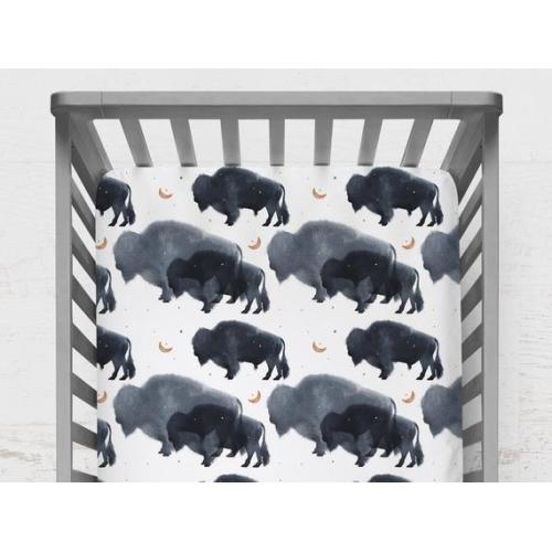 bison crib bedding