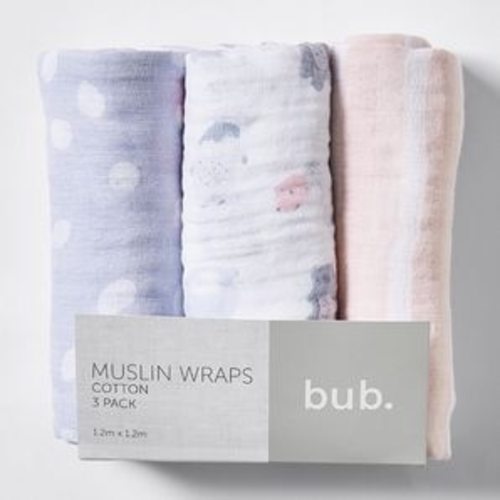 bub muslin wraps