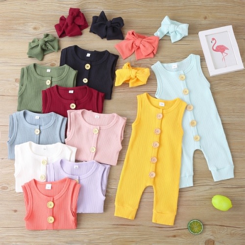 baby pleated strappy bodysuit and shorts set