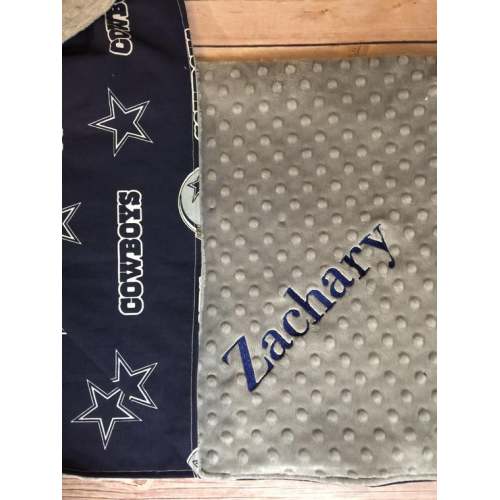 dallas cowboys baby blanket personalized
