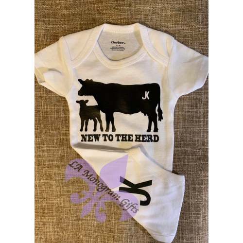 new to the herd onesie
