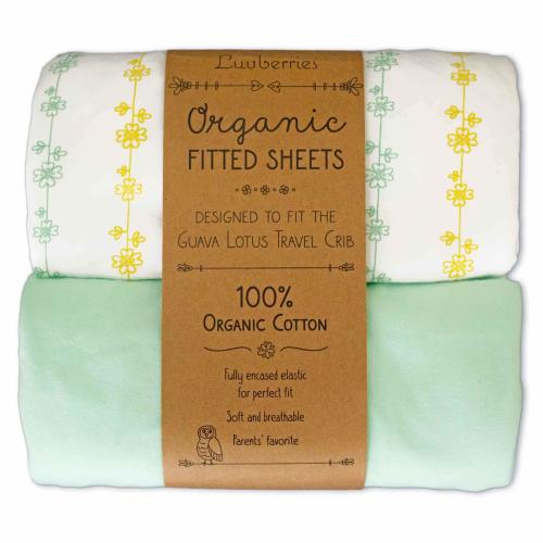 guava lotus bassinet sheets