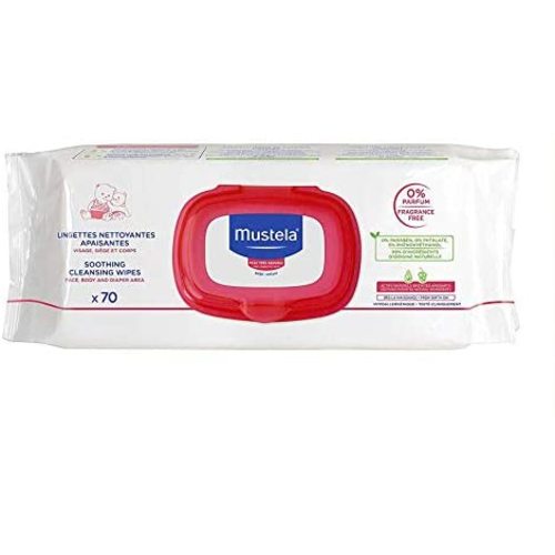 mustela soothing cleansing wipes