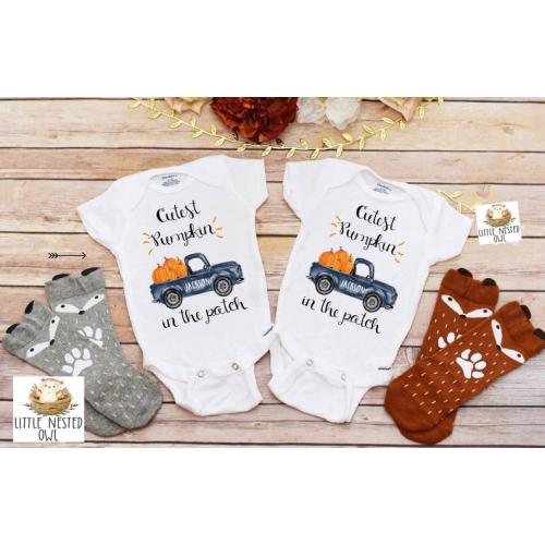 fall onesies for baby boy