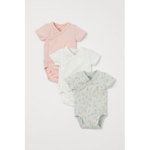 newborn wrapover bodysuit