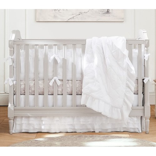 sadie ruffle baby bedding