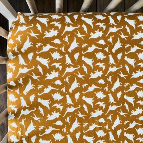 burnt orange changing pad cover