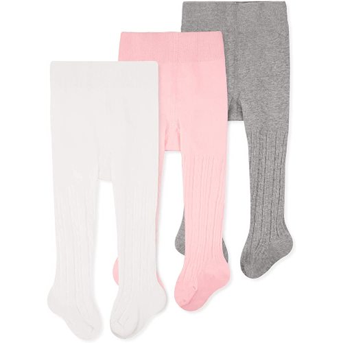 Durio Baby Girl Tights Cute Baby Tights for Girls Infant Toddler Girl Leggings Pants Stockings
