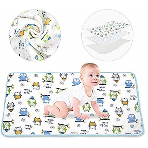 Extra Large Infant Baby Deluxe Ecological Cotton Change Pad Waterproof Baby Diaper Changing Pad