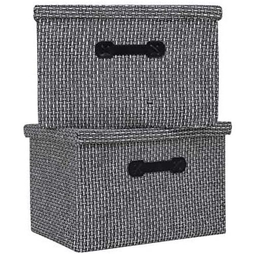 Beige for Home Office Nursery Gym BAAB ORGANIZING 6Pack Foldable Cube Storage Box Organiser Basket Containers with Handles