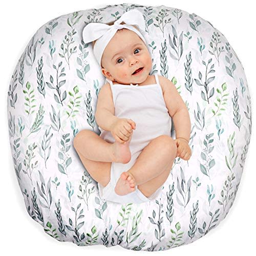 Lounger not Included Bear Newborn Lounger Cover Baby Nest Cover for Boys Snugly Fit Baby Loungers Cover Removable Slipcover for Infant Padded Lounger 