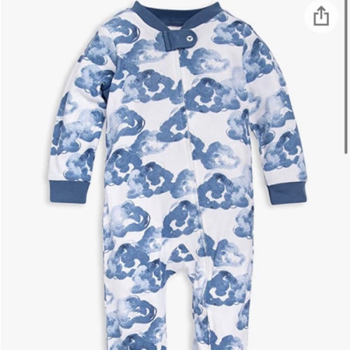 Not The Mama 1-24 Months Boy Girl Baby Short Sleeve Creeper Jumpsuit Sky Blue Not The Mama 1-24 Months Boy Girl Baby Short Sleeve Creeper Jumpsuit Sky Blue