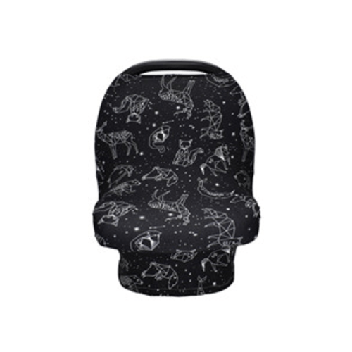 Premium Baby Car Seat Canopy Multi Use Breathable Hypoallergenic Breastfeeding Cover Scarf Infant Stroller Cover TILLYOU Jersey Knit Soft Stretchy Nursing Cover Best Baby Shower Registry Gift