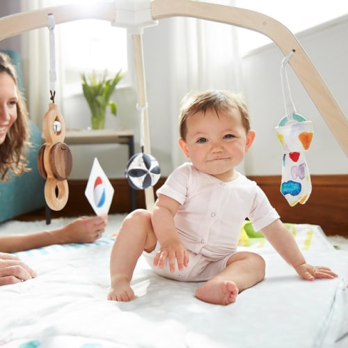 pottery barn baby gym