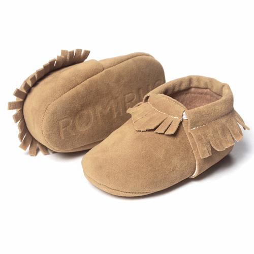 Baby Fashion Child Girls Solid Anti-Slip Casual Single Leather Pricness Shoes