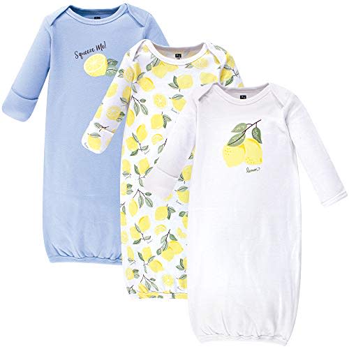 FENICAL 2pcs Newborn Baby Girl Cotton Clothes Bodysuit Romper Jumpsuit with Hat