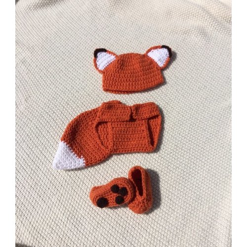 fox newborn outfit boy