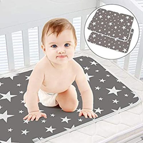 Lightweight Changing Pads For Baby Travel Diaper Change Mat Machine Washable Small Changing Pad Portable Diaper Changing Pad Black Geo Baby Changer Waterproof Foldable Baby Changing Mat