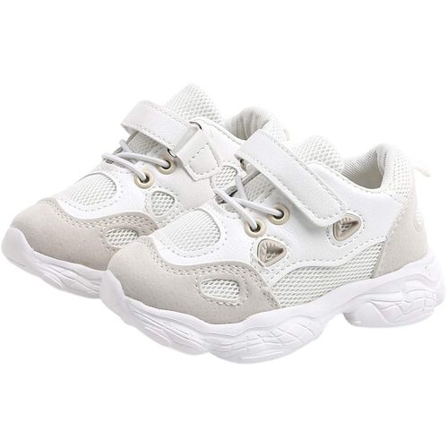 KIDSUN Infant Baby Girls Sandals Elastic Back Strap Flats Slippers Soft Shoes Toddles Boys Faux Fur Slides Shoes First Walker House Shoes