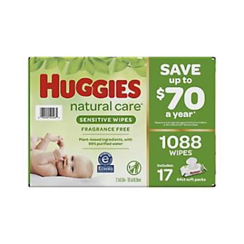 huggies natural care wipes bjs