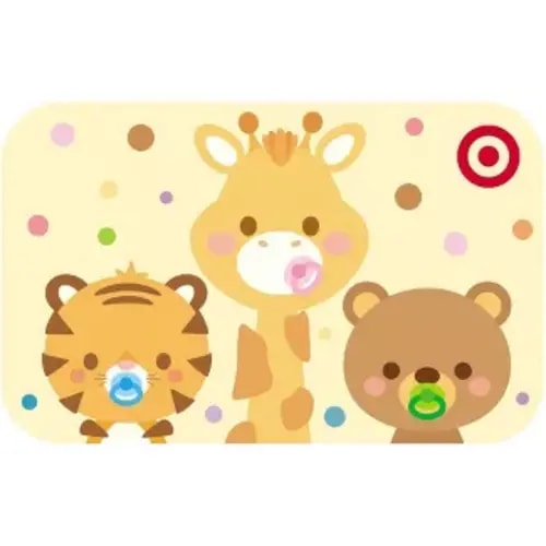 target baby gift cards
