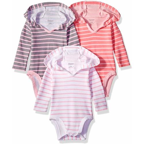 Hanes Ultimate Baby Flexy 2 Pack Knit Long Sleeve Dresses