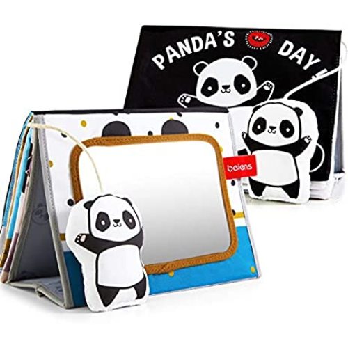 black and white soft baby books