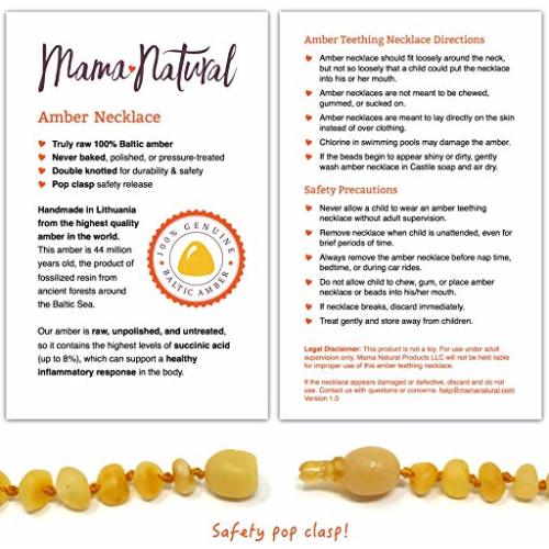 mama natural teething necklace