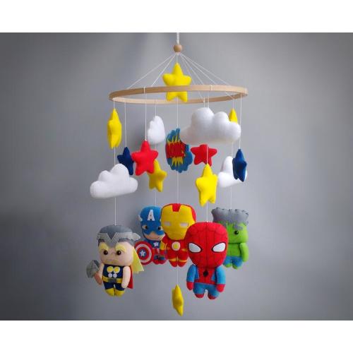 superhero mobile for crib