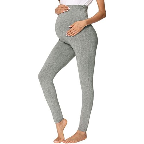 PACBREEZE Womens Maternity Capri Leggings Stretchy Lounge Yoga Pajama Sweatpants Comfy Pregnancy Pants