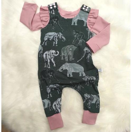 organic baby dungarees