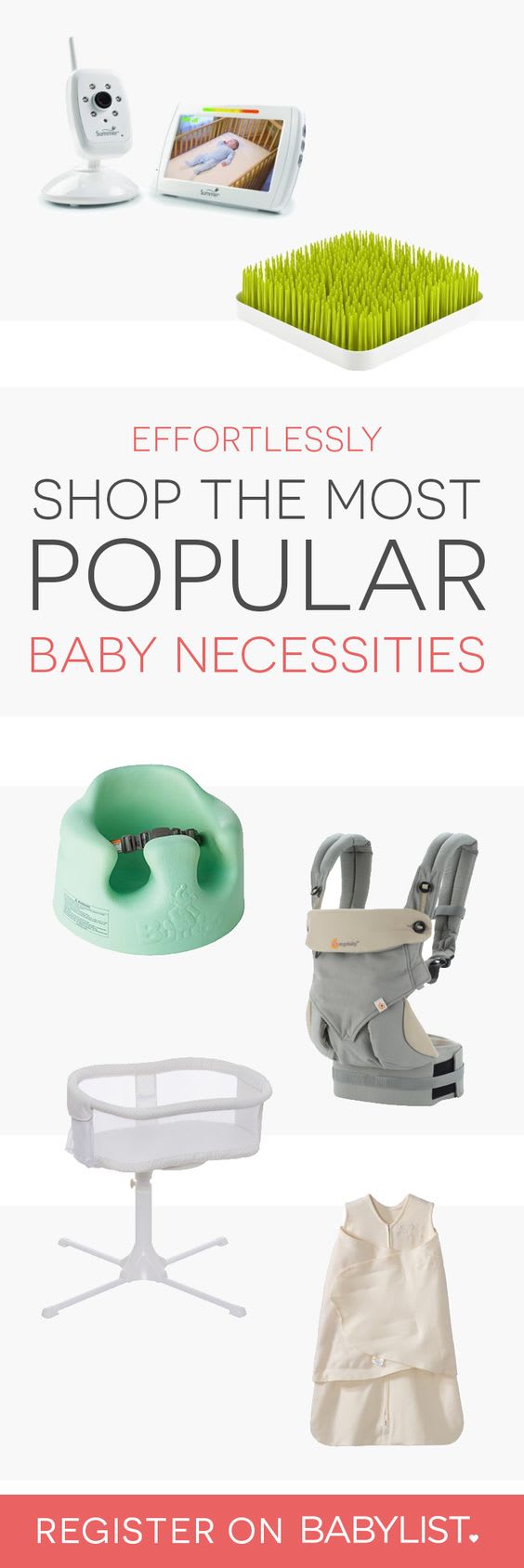 Add anything - like babysitting help, Etsy items, or home cooked meals - to one beautiful baby registry.