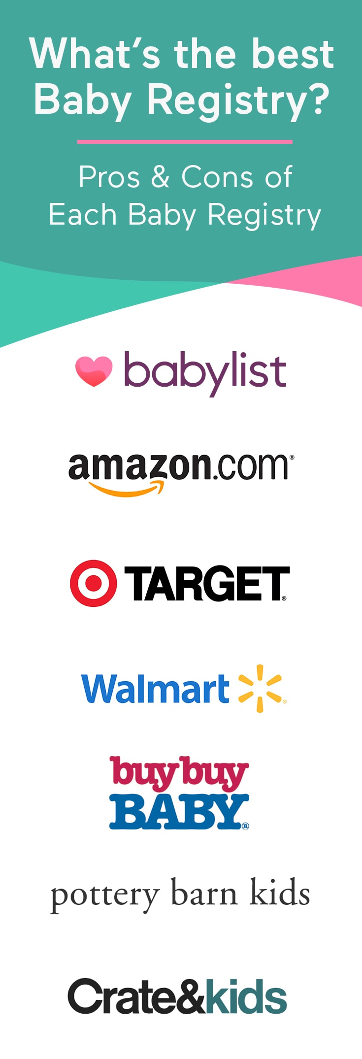 target baby shower list