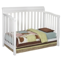 Delta Eclipse 4-in-1 Convertible Crib - White