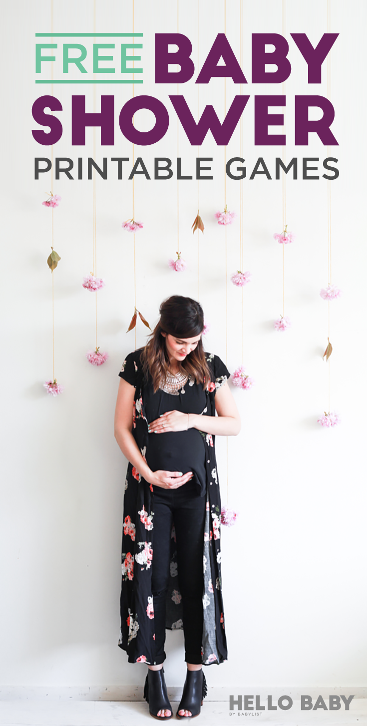 These baby shower games are fun, free, and way better than measuring the mom-to-be’s growing bump.