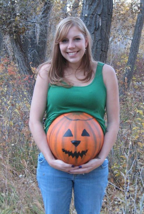 pregnant halloween costume baby coming out