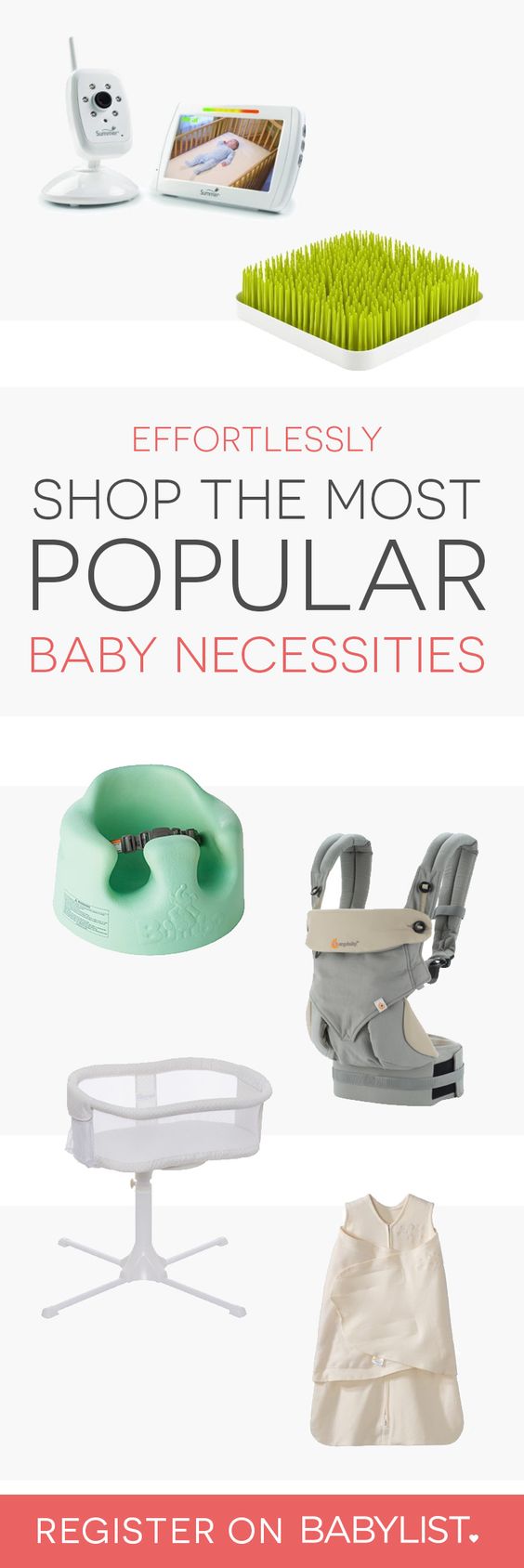 Add anything - like babysitting help, Etsy items, or home cooked meals - to one beautiful baby registry.