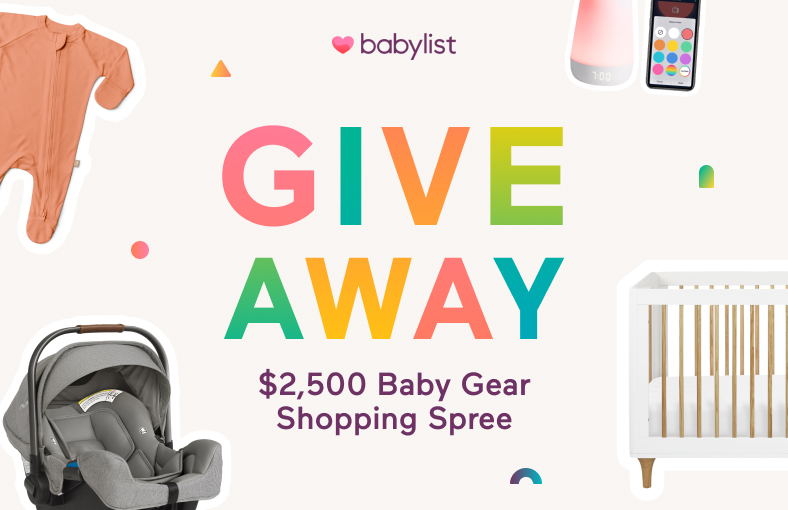🎉 Win it A 2,500 Babylist Shop gift card!