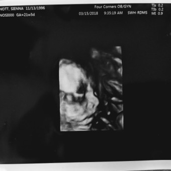 Baby Cayde's Registry Photo.