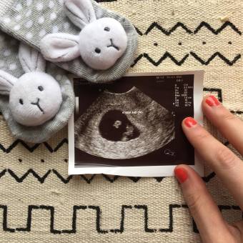 Colleen's Baby Registry Photo.