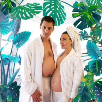 Malu and Will's Baby Registry Photo.