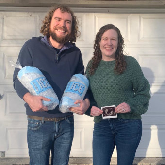 Becca's Baby Registry Photo.