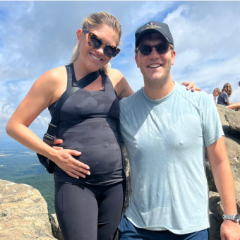 McKenna and Michael’s Baby Registry Photo.