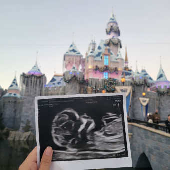 Krystle and Ron's Baby Registry Photo.