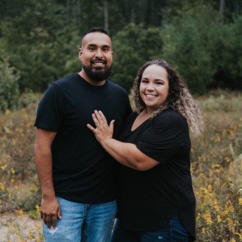 Angela & Hugo’s Baby Registry Photo.