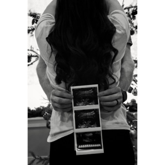 Katie's Baby Registry Photo.