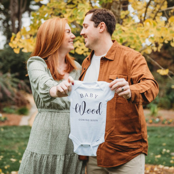 Matt and Shelby’s Baby Registry Photo.